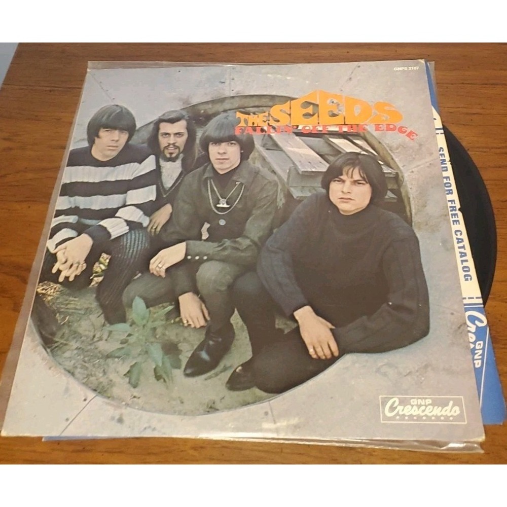 The Seeds Fallin' Off Edge LP US Original GNP 2107 Used Record